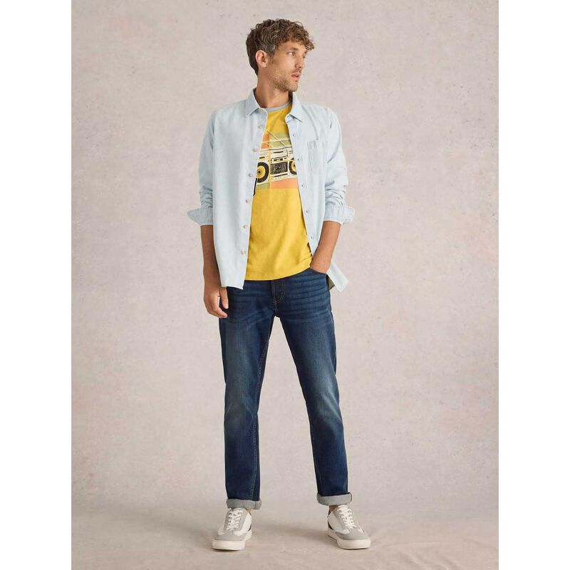 White Stuff Stereo Graphic Tee image number 3